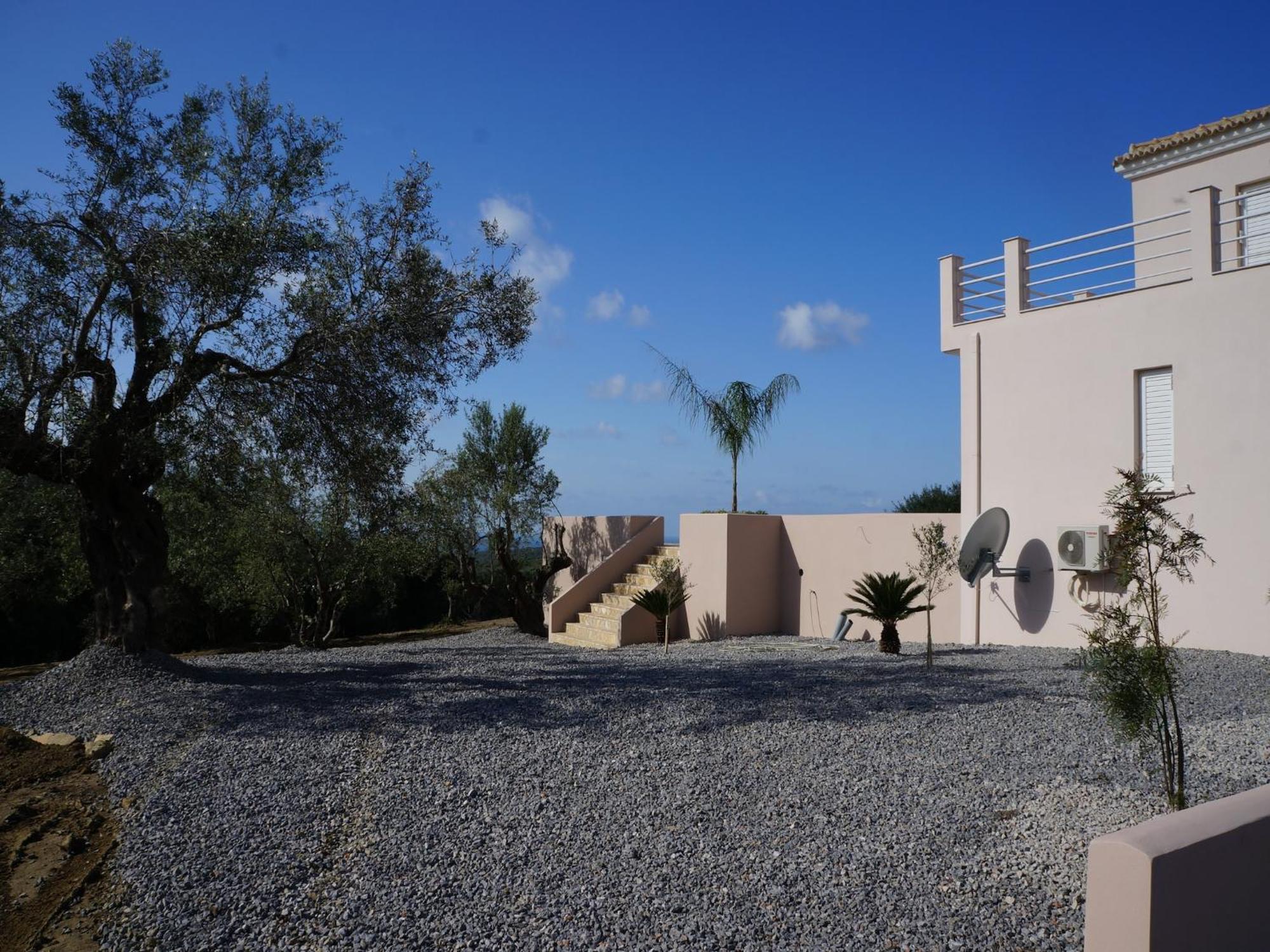Luxurious Villa In Peloponnese With Swimming Pool Kamária Exteriér fotografie