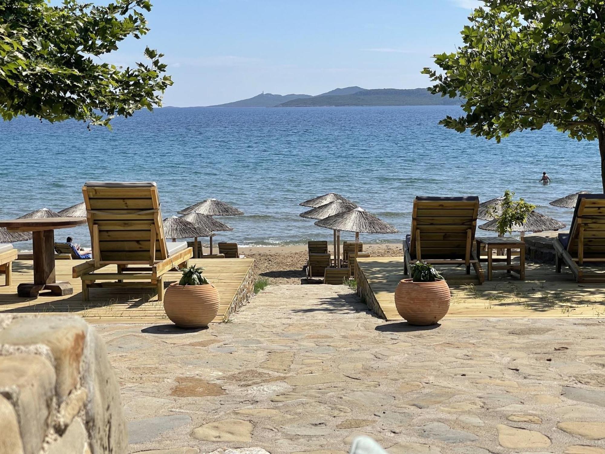 Luxurious Villa In Peloponnese With Swimming Pool Kamária Exteriér fotografie