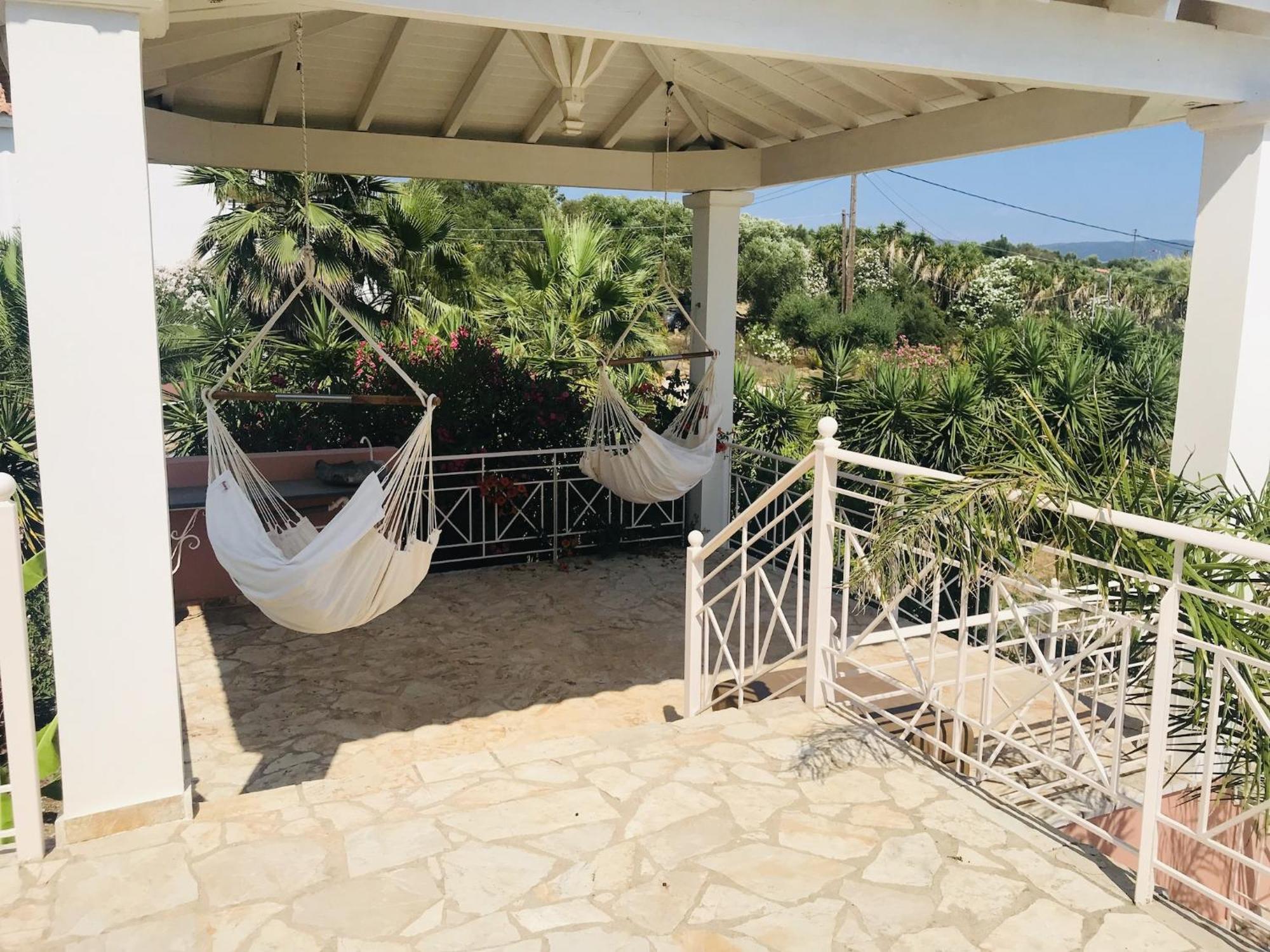 Luxurious Villa In Peloponnese With Swimming Pool Kamária Exteriér fotografie