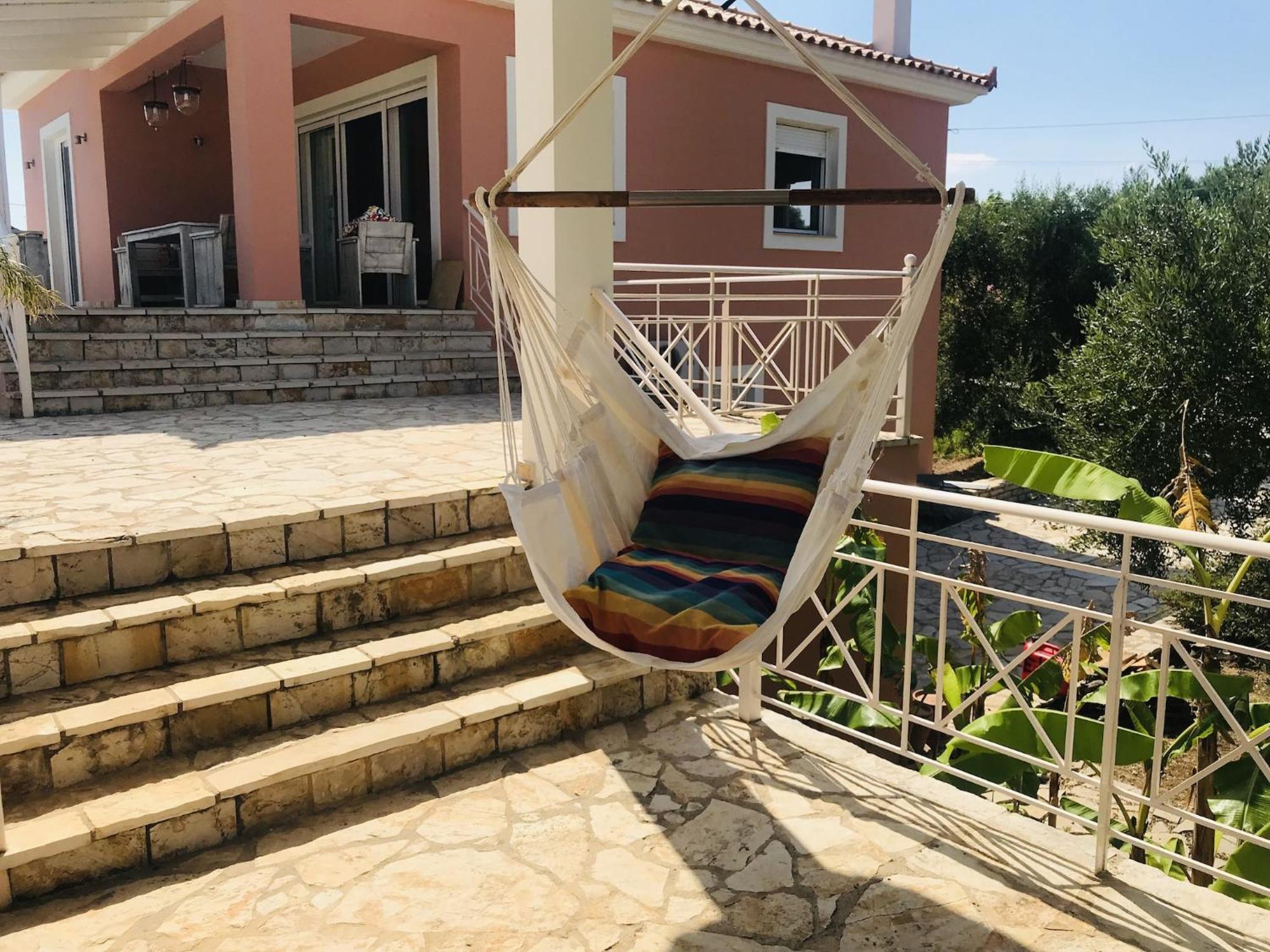 Luxurious Villa In Peloponnese With Swimming Pool Kamária Exteriér fotografie